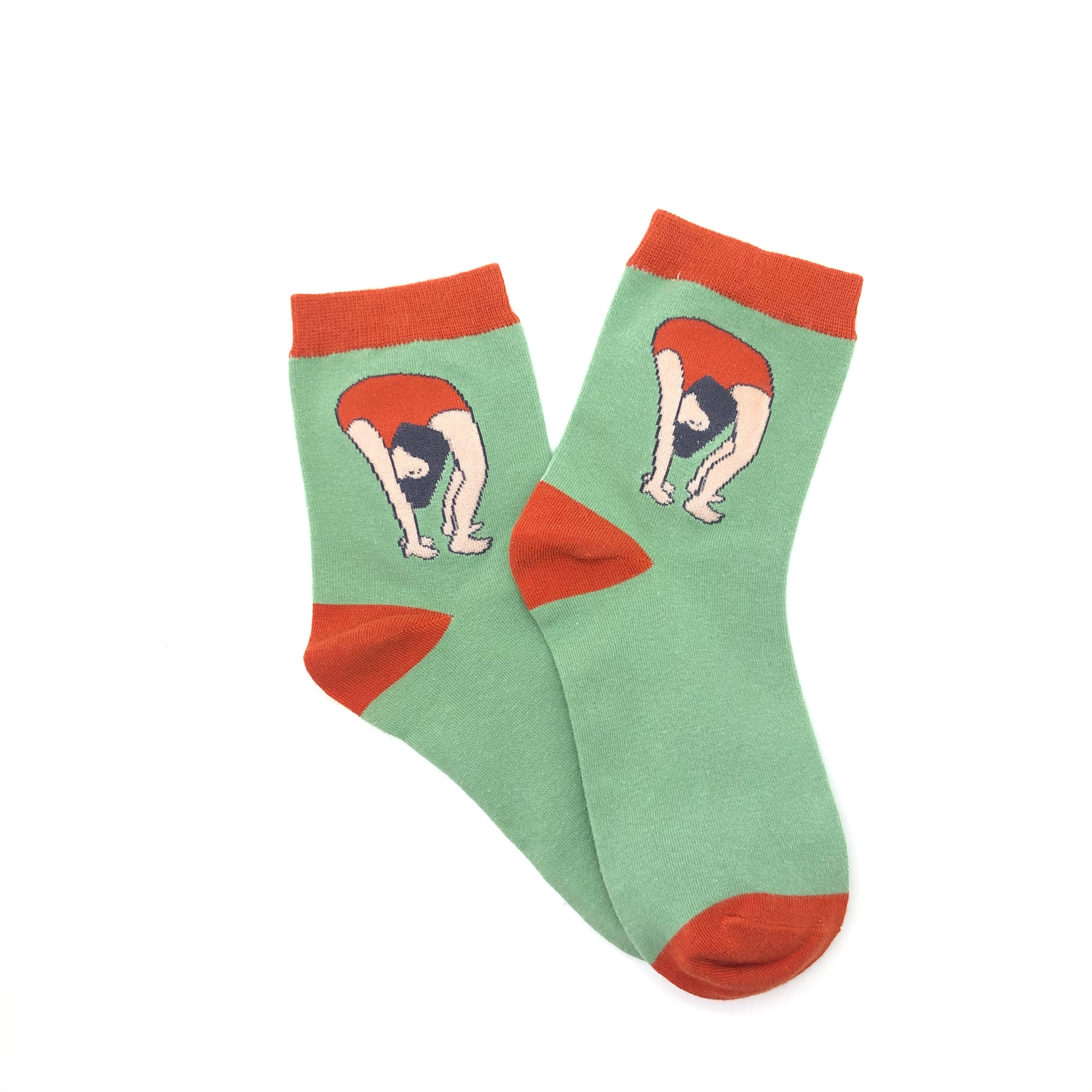 Socks with funky Gymnastic graphic – Chili fashion & art gallery