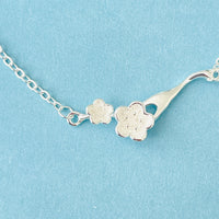 S925 Cherry blossom charm bracelet