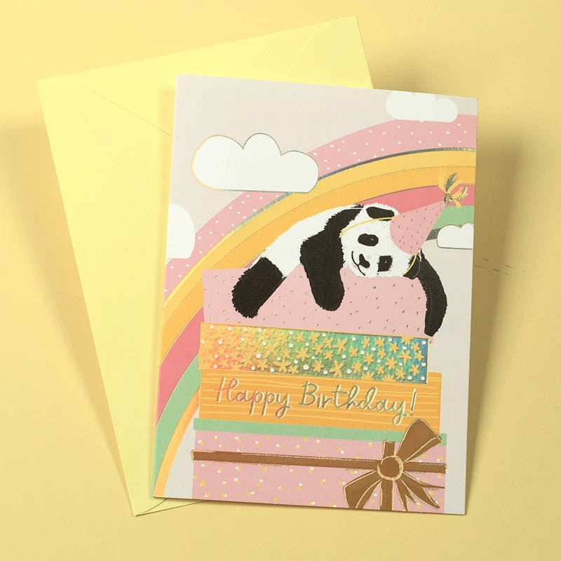 Panda birthday card