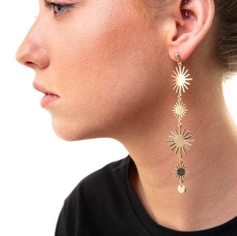 Celestial earrings