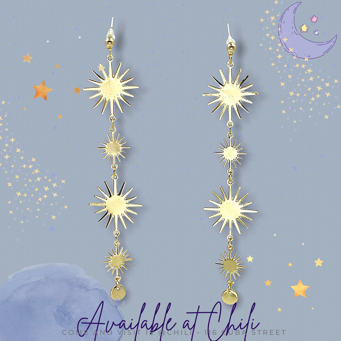 Celestial earrings