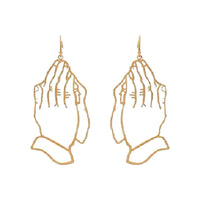 Gratitude hand - gold / silver