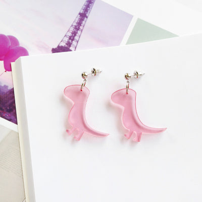 Dinosaur earrings