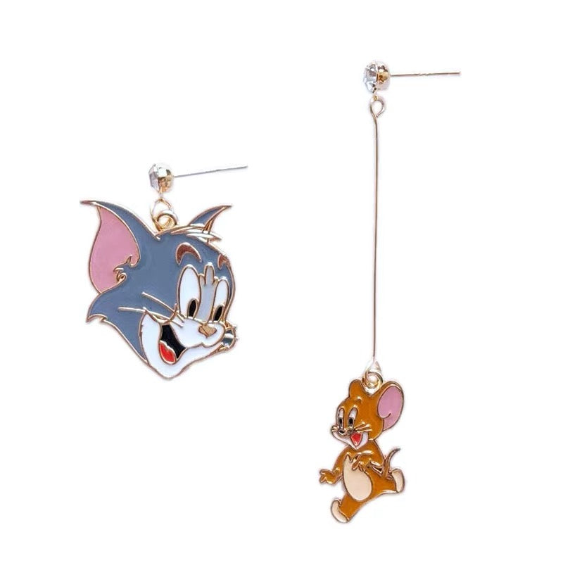 Tom & Jerry earrings