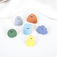 mini EMOJI character single stud in pastel colour