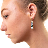 Night-sky earrings