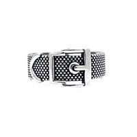 Buckle s925 sterling silver ring